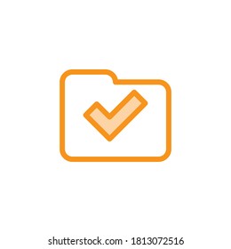 Illustration Vector graphic of folder icon. Fit for document, file, archive, portfolio etc.