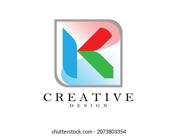 Illustration vector graphic of font K to logo, symbol, brand your company. By using a simple concept, elegant and modern background