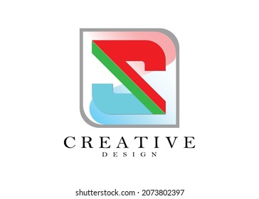 Illustration vector graphic of font S to logo, symbol, brand your company. By using a simple concept, elegant and modern background