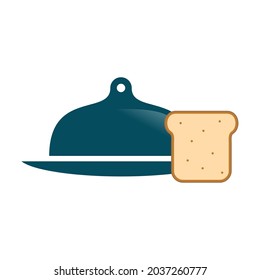 Illustration Vector Graphic of Food Cloche Logo. Perfect to use for Food Company
