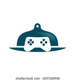 Illustration Vector Graphic of Food Cloche Game Logo. Perfect to use for Food Company