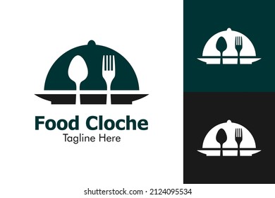 Illustration Vector Graphic of Food Cloche Logo. Perfect to use for Food Company