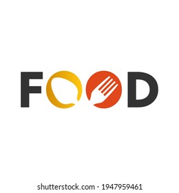 Illustration Vector Graphic of Food Typography Logo. Perfect to use for Food Company