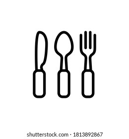 Illustration Vektorgrafik des Gabelsymbol