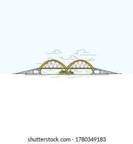 el cuarto puente de la ciudad de palu