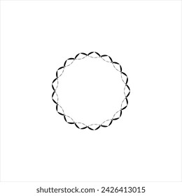 Illustration vector graphic of frame icon