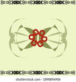 Illustration vector graphic of frame templates with floral prints, perfect for templates for invitations, celebrations, etc.