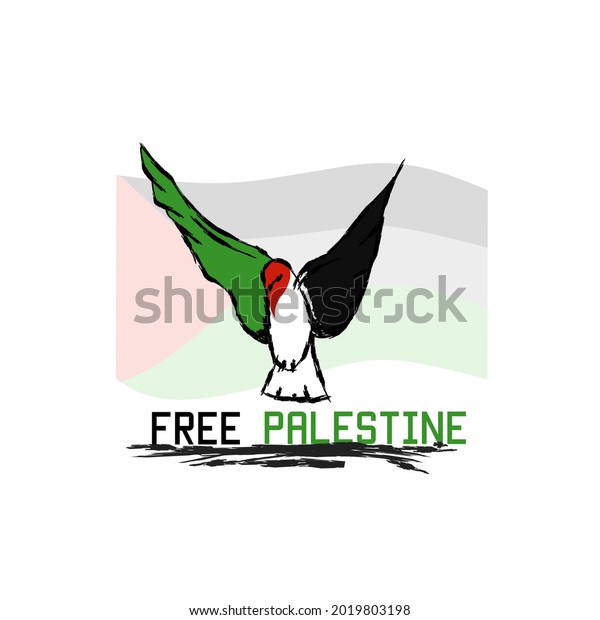 Illustration Vector Graphic Free Palestine Perfect Stock Vector ...