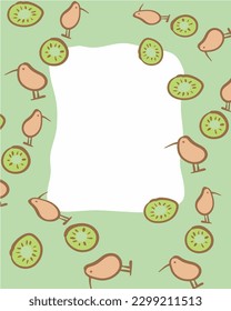illustration vector graphic fruit greeting card design