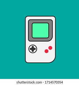 Gráfico vectorial de ilustración del niño del juego