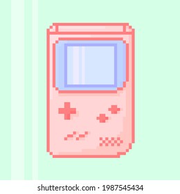 Illustration Vector Graphic Game Boy Pixel Stock Vector (Royalty Free ...