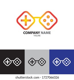 Illustration Vektorgrafik des Spielpadlogos. Das beste Logo für das Spiel