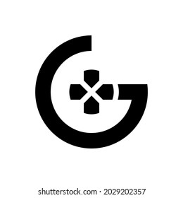 illustration vector graphic of gamer letter g logo