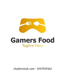 Illustration Vector Graphic of Gamers Food Logo. Perfect to use for Food Company