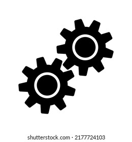 Illustration Vector Graphic of Gear icon template design