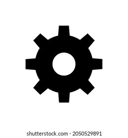 Illustration vector graphic of gear logo. Gear vector icon isolated,cogs,Settings with flat style