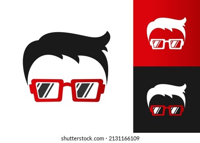 Illustration Vector Graphic of Geek Logo. Perfect to use for Technology Company