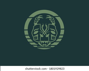 Illustration vector graphic of gemini symbol logo icon