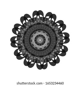 illustration vector graphic of Geometric Mandala Design. fit for logo, icon or symbol, etc