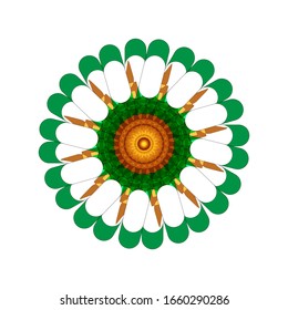 illustration vector graphic of Geometric Mandala Design. Circular ornament design element. Mandala flower decoration. fit for logo, icon or symbol, etc