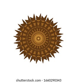illustration vector graphic of Geometric Mandala Design. Circular ornament design element. Mandala flower decoration. fit for logo, icon or symbol, etc