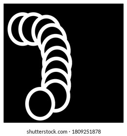 illustration vector graphic of geometric shape