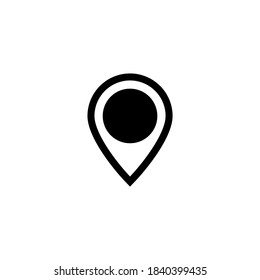 
illustration vector graphic of geotag icon