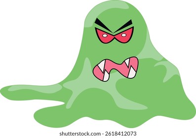 Illustration of vector graphic of germs, viruses, amoeba, bacteria which are evil, suitable for health and biology world.