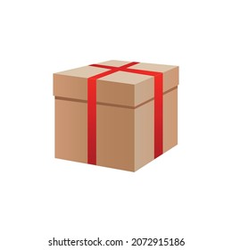 illustration vector graphic of gift box for christmas