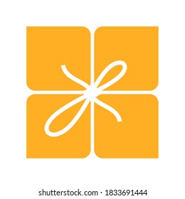 illustration vector graphic of gift icon logos
