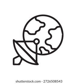 Illustration vector graphic of Global Communication Tech