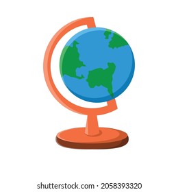 illustration vector graphic of globe