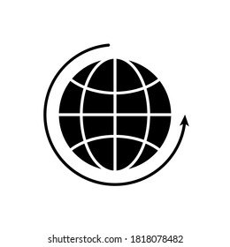 
Illustration Vektorgrafik des Globus-Symbols