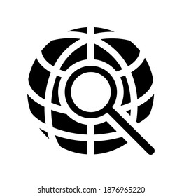 Illustration Vector graphic of globe icon