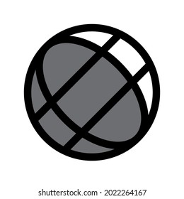 Illustration, Vektorgrafik von Globe-Symbol