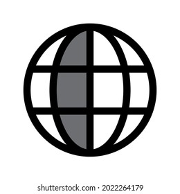 Illustration Vector Graphic of Globe icon