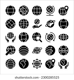 Illustration Vector Graphic of Globe icon