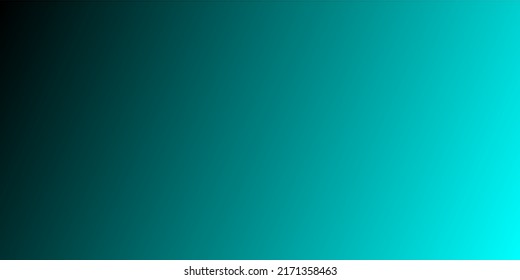 Illustration Vector Graphic of Gradient Background. Black and Turquoise Gradient