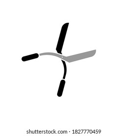 Illustration Vector graphic of grass cutter icon