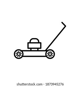 Illustration Vector graphic of grass cutter icon
