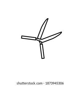 Illustration Vector graphic of grass cutter icon