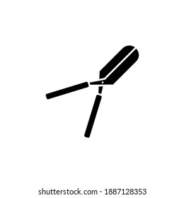 Ilustración Gráfico vectorial del icono del cortador de césped
