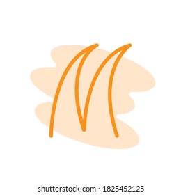Illustration Vector graphic of grass icon. Fit for nature, plant, garden, background etc.