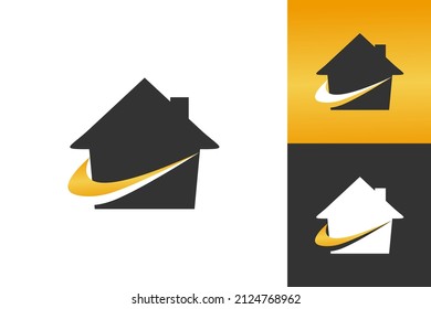 Illustration Vector Graphic Of Guaranteed House Logo. Perfect To Use For Technology Company