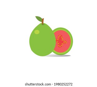 Illustration Vector Graphic Guava Stock Vector (Royalty Free ...