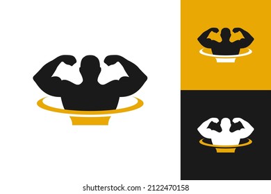 Illustration Vector Graphic of Gym Logo. Perfect to use for Technology Company