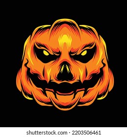 Illustration vector graphic of halloween.can be used as a poster,t-shirt design,merch,etc