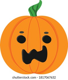 Illustration vector graphic of halloween pumpkin