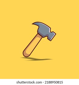 illustration vector graphic for hammer cartoon
