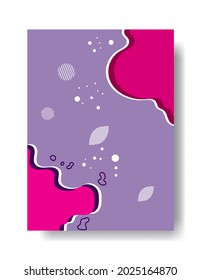 Illustration vector graphic of hand-drawn abstract design themes. Suitable for wall art, canvas digital printing, poster cover, decoration, furniture, etc.